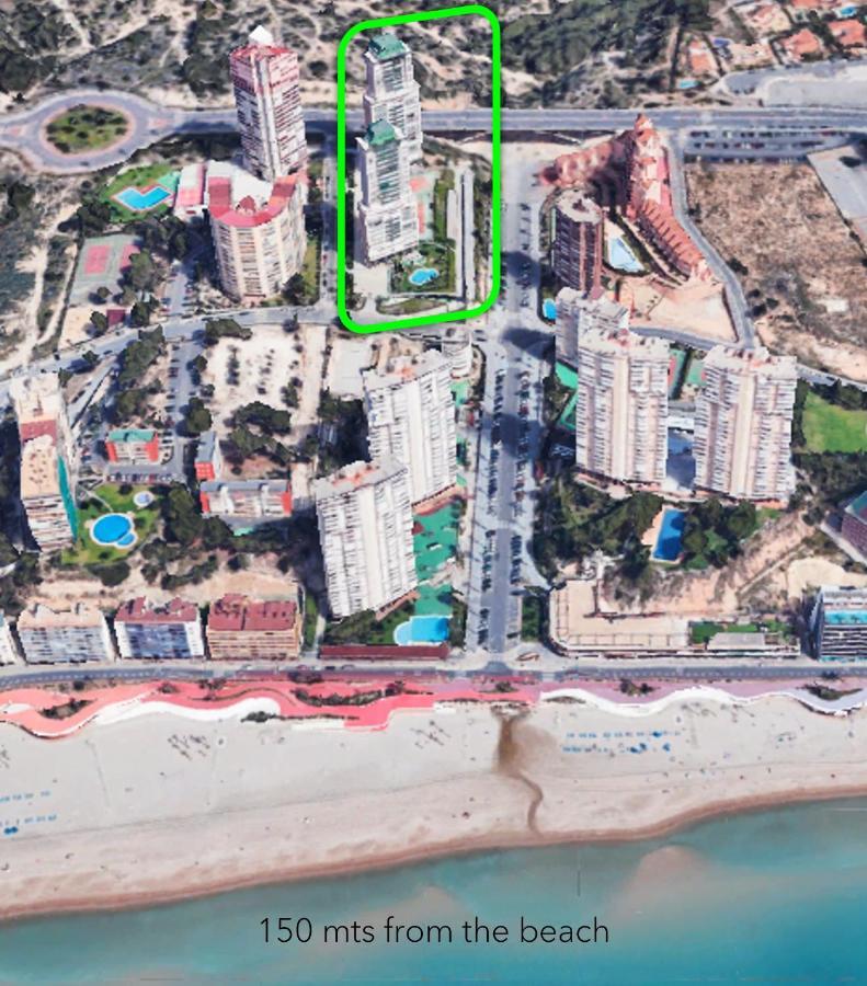 See The Sea Miramar Apartment - 150M To The Beach Benidorm Kültér fotó